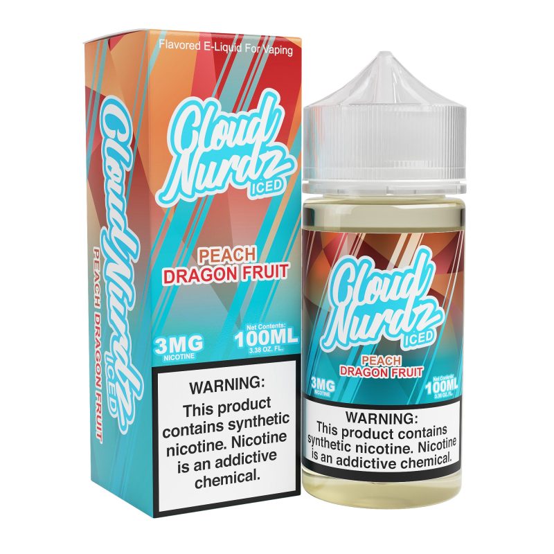 Cloud Nurdz Peach Dragon Fruit Iced