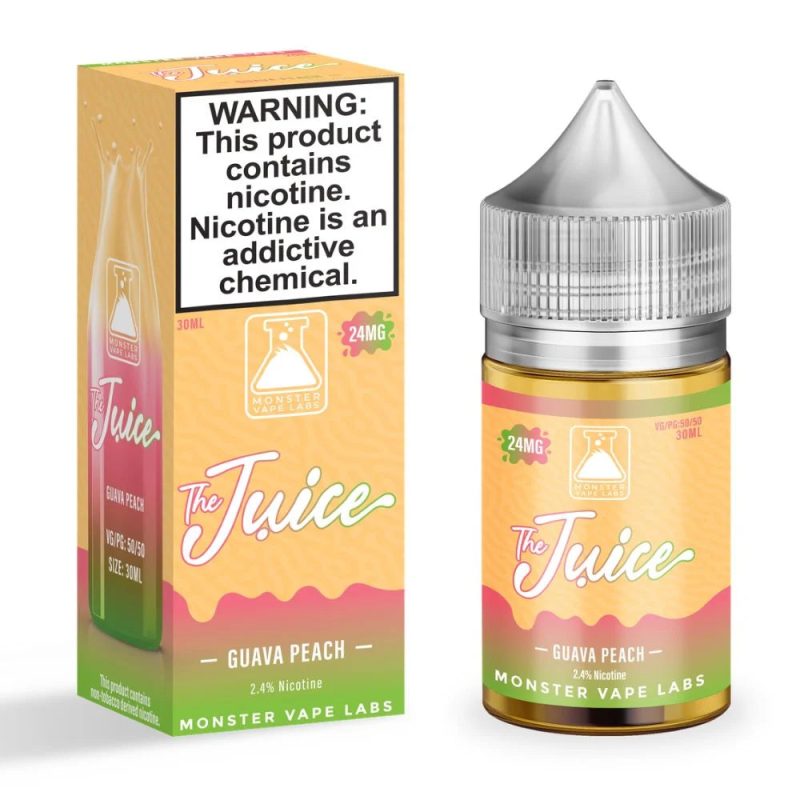 The Juice Salts by Monster Guava Peach 30mL 1