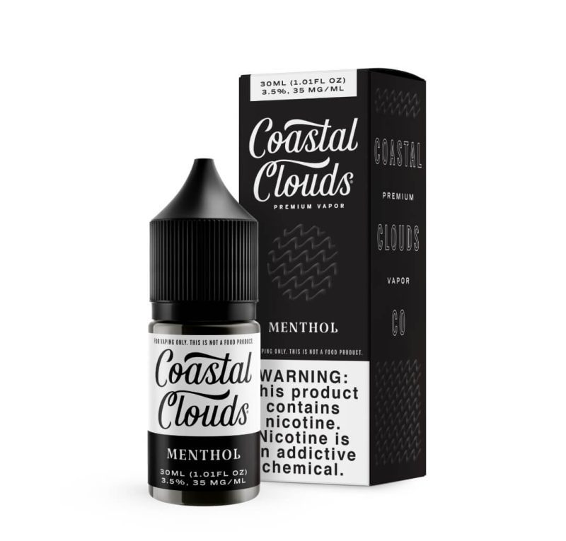 coastal clouds salt menthol ejuice