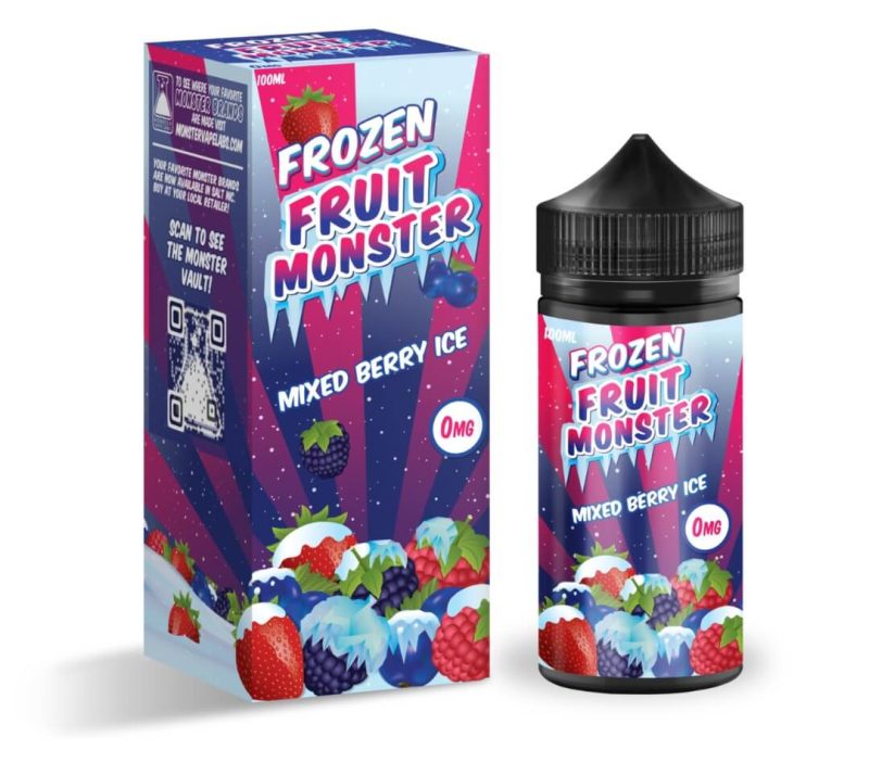 frozen fruit monster mixed berry ice ejuice