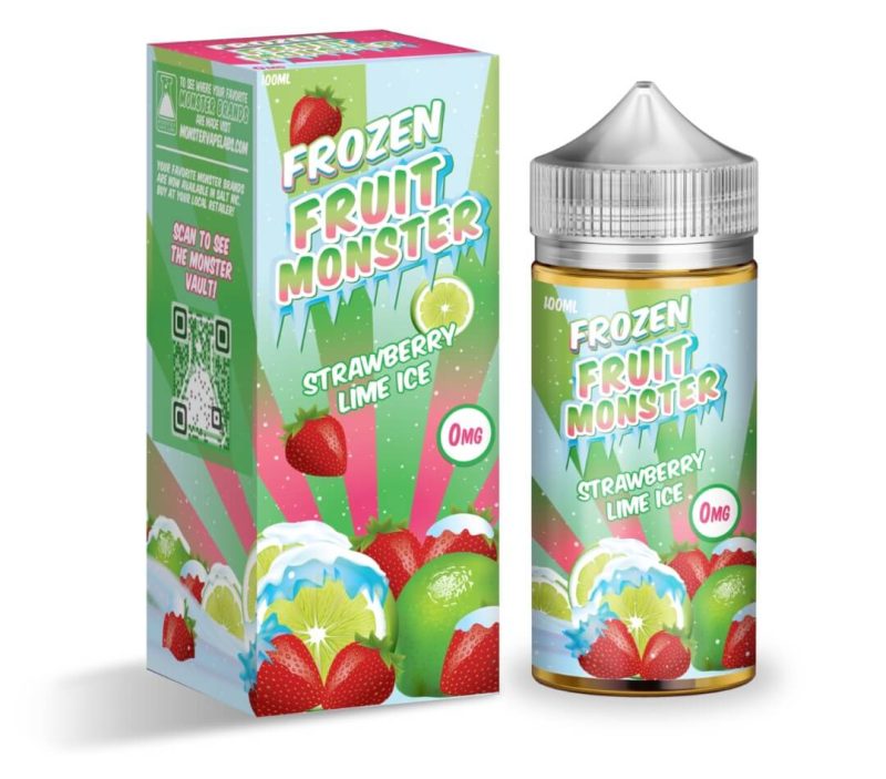 frozen fruit monster strawberry lime ice ejuice