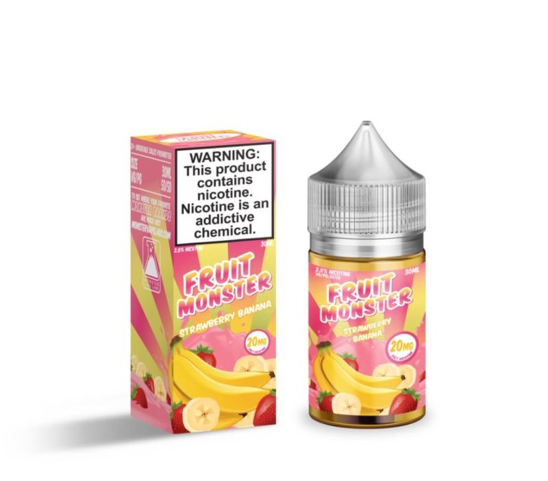 fruit monster salt strawberry banana ejuice