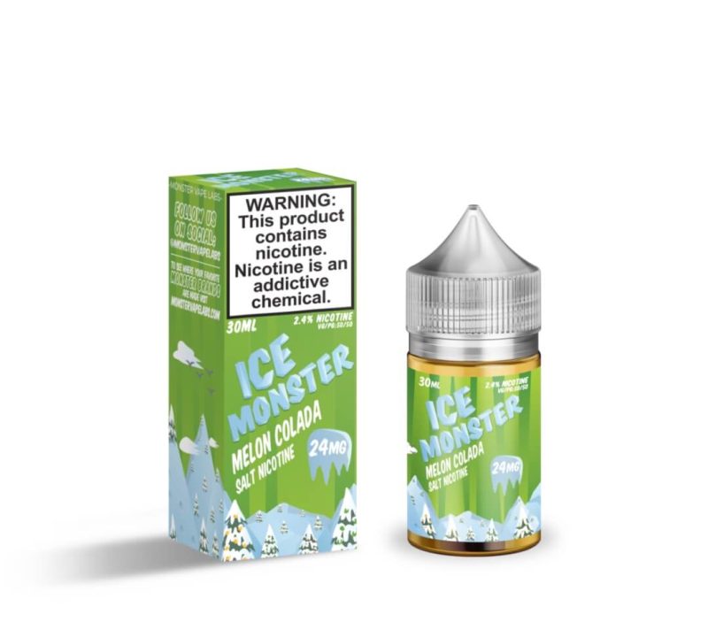 ice monster salt melon colada ejuice