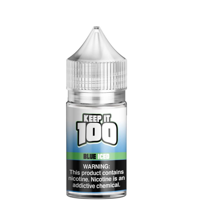 keep it 100 salt blue iced ejuice