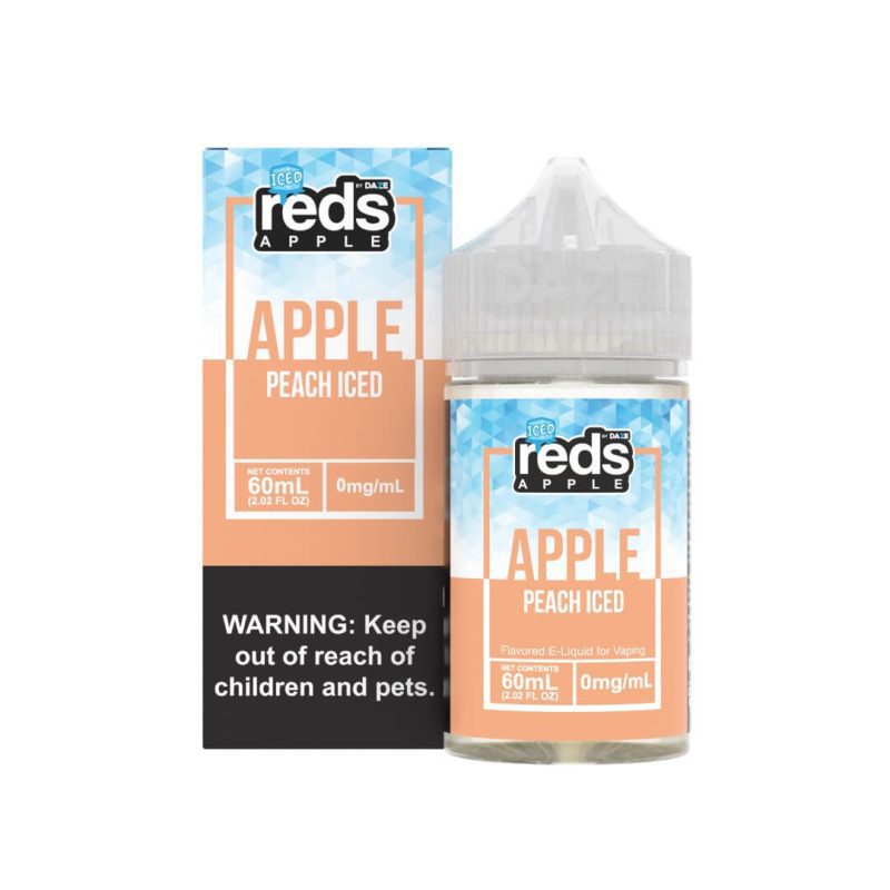 reds apple peach iced ejuice