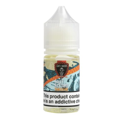 salty bastard tangerine cafe racer vape 30ml