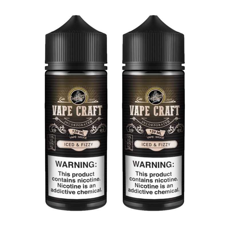 vape craft iced fizzy 2 bottle bundle