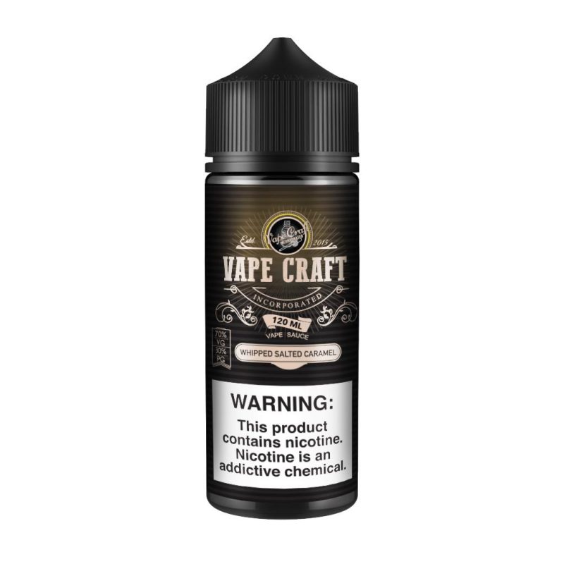 vape craft whipped salted caramel ejuice