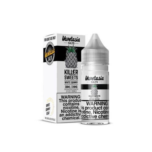 vapetasia killer sweets salt white gummy ejuice